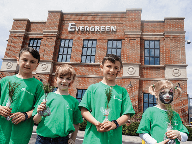 Evergreen Celebrates Arbor Day